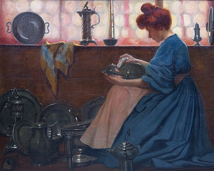 La femme aux étains (1900)